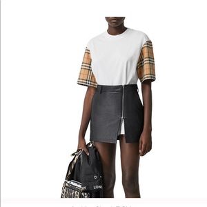 Burberry Vintage Check Seeve CottonT-Shirt